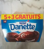 Crème dessert chocolat danette