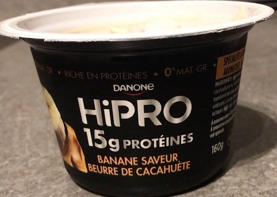 Hipro saveur banane beurre de cacahuètes