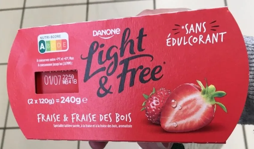 Light & Free Fraise et Fraise des Bois