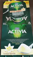Activia saveur vanille