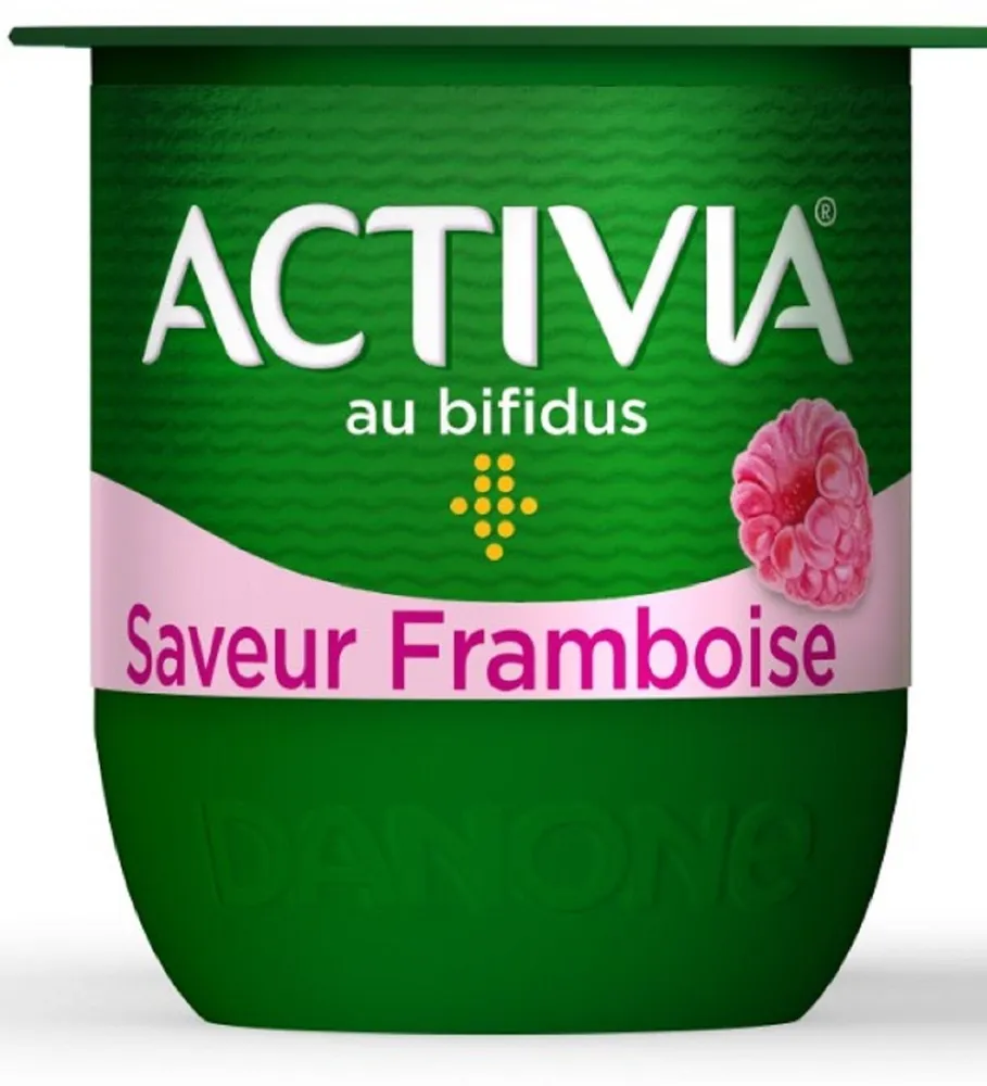 Activia bifidus saveur framboise sans arome artificiel 125 g x4