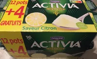 Activia au bifidus saveur citron