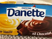 Creme dessert vanille et chocolat