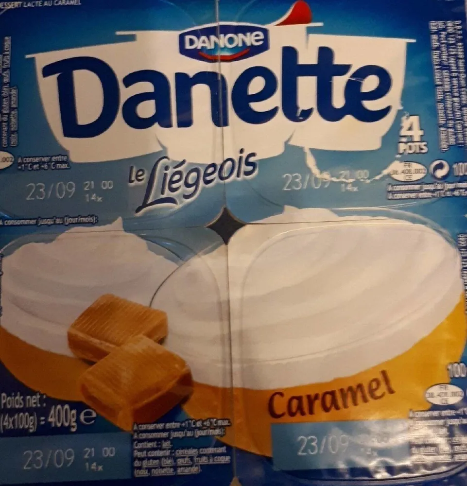 Liégeois caramel