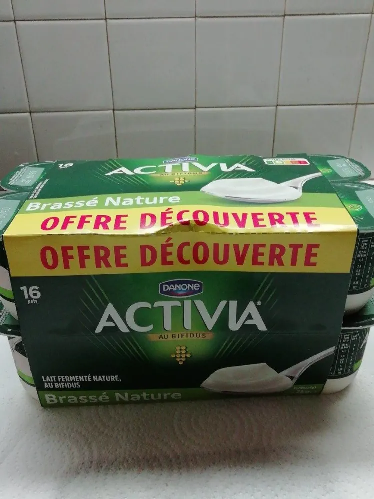 Yaourt brassé nature Activia