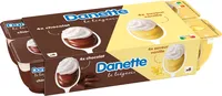 Danette le liegeois vanille chocolat 100 g x 8