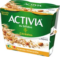 Activia bifidus cereales granola amarante 120 g x 4