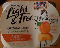 Light & free carrément fruité abricot de mon enfance