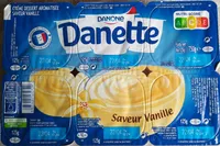 Danette saveur vanille