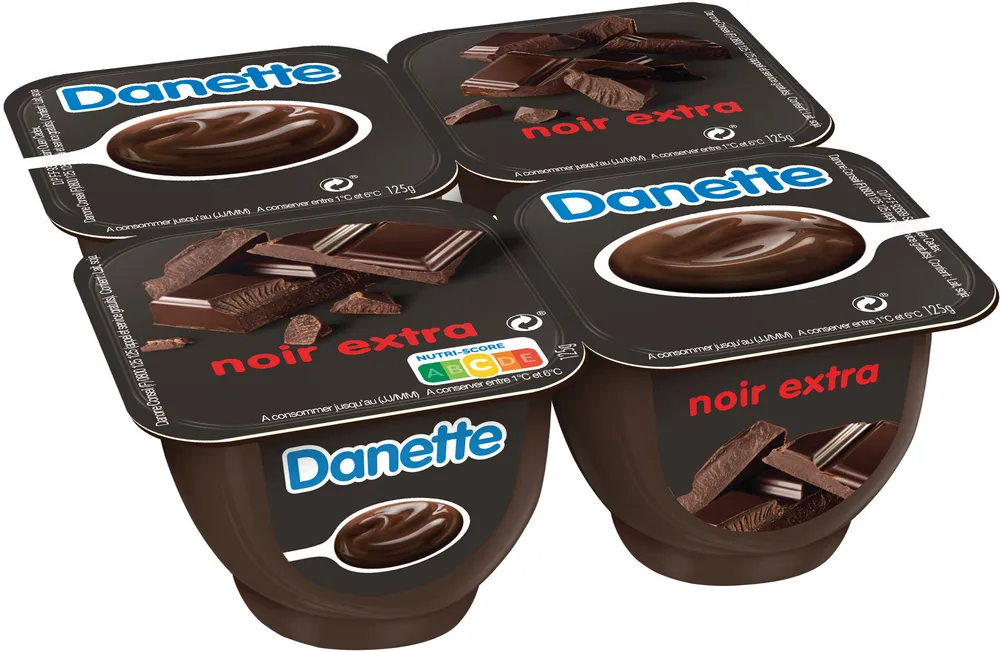 Danette crème dessert noir extra