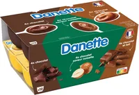 Danette creme dessert trois chocolats 115 g x 12