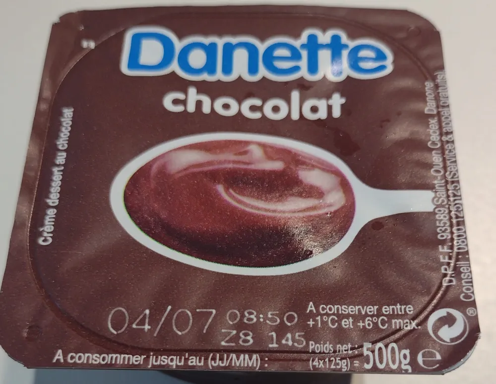 Danette chocolat