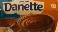 Danette chocolat et lait