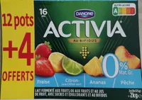 Activia au bifidus 0%
