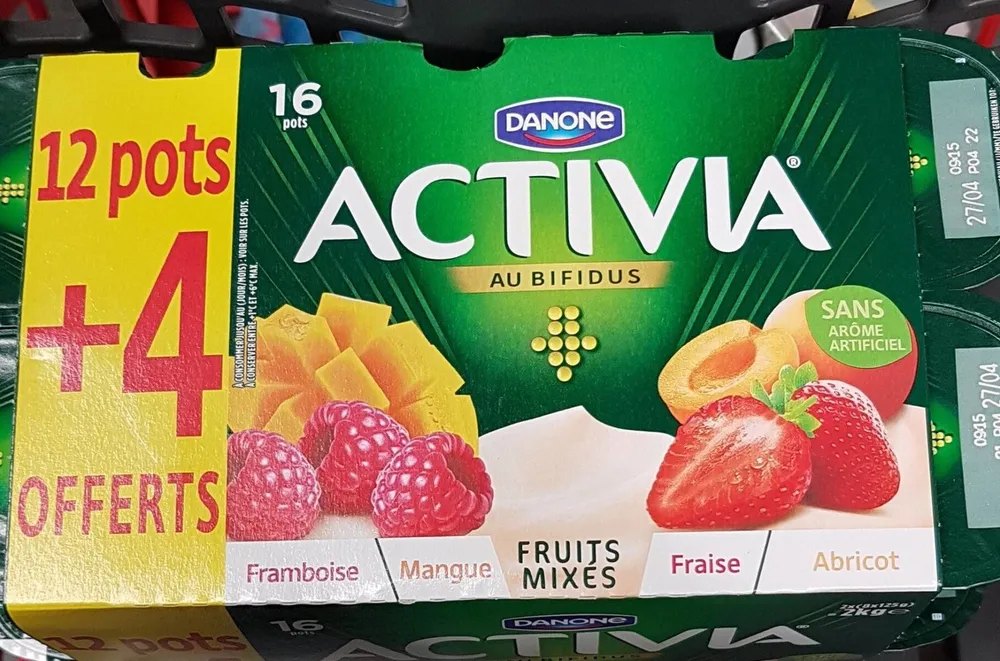 Activia au bifidus fruits mixés