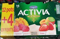Activia au bifidus fruits mixés