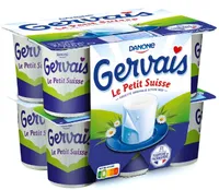 Le petit suisse gervais nature 9,5 % 60 g x 12