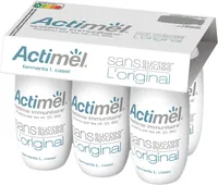 Actimel nature sans sucres ajoutes 100 g x 6