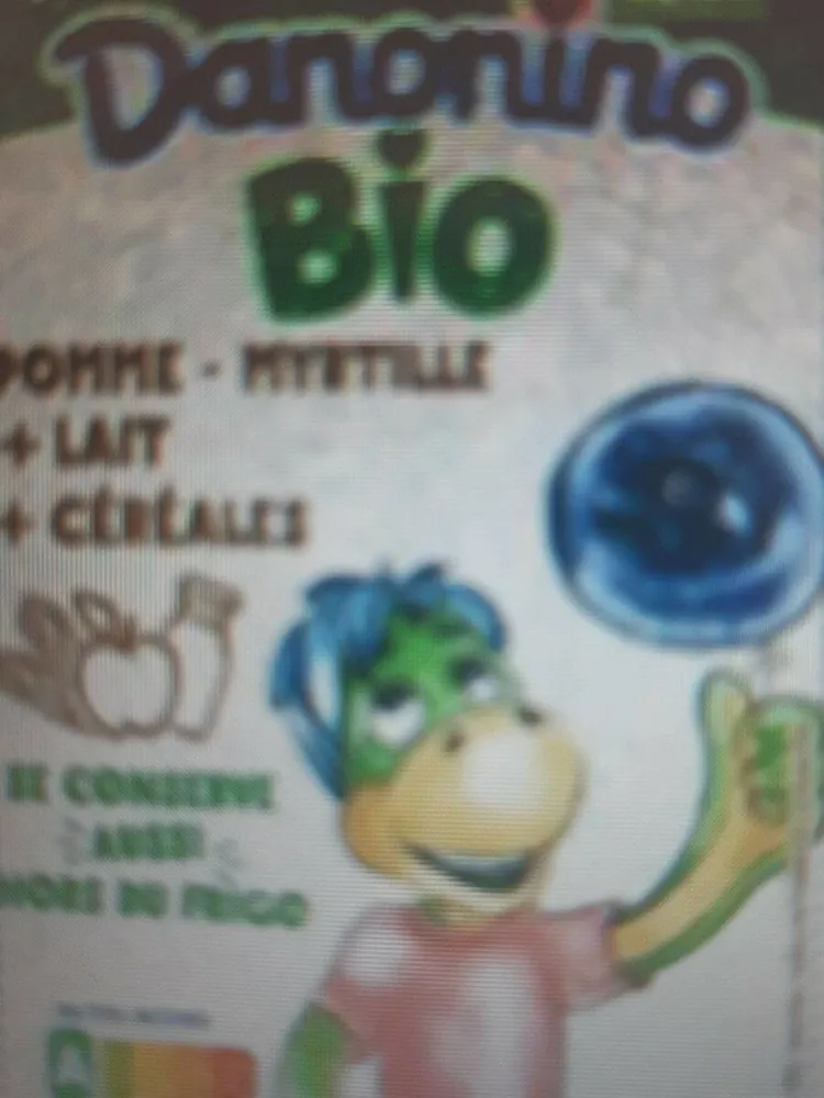 Gourde bio pomme Myrtille