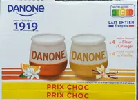 Danone 1919 x8 aromatisé vanille/fleur ďoranger