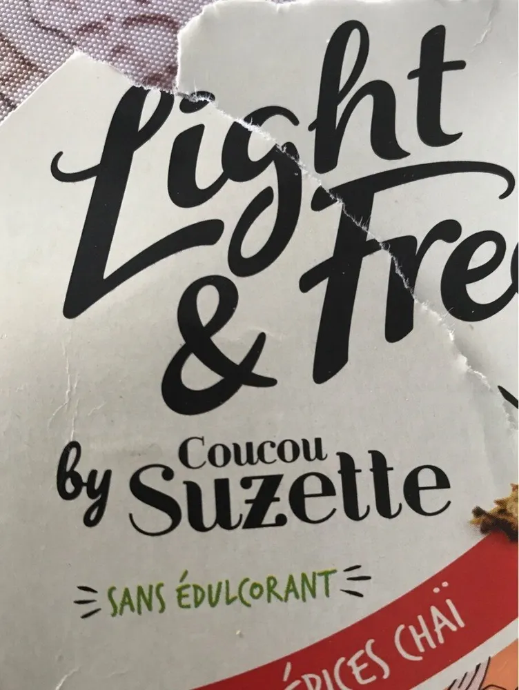 Light&free abricit & epices chaï