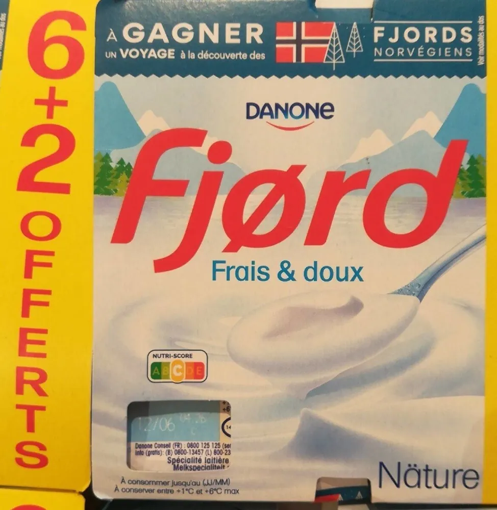 Fjord nature  125g 4+2gratuits