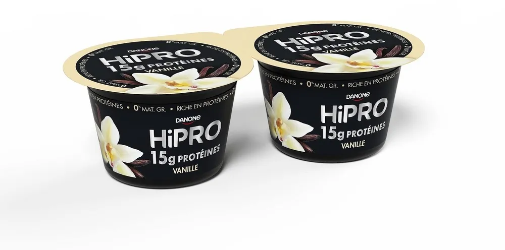 Yaourt protéiné Hipro Vanille 0%mg - 2x160g