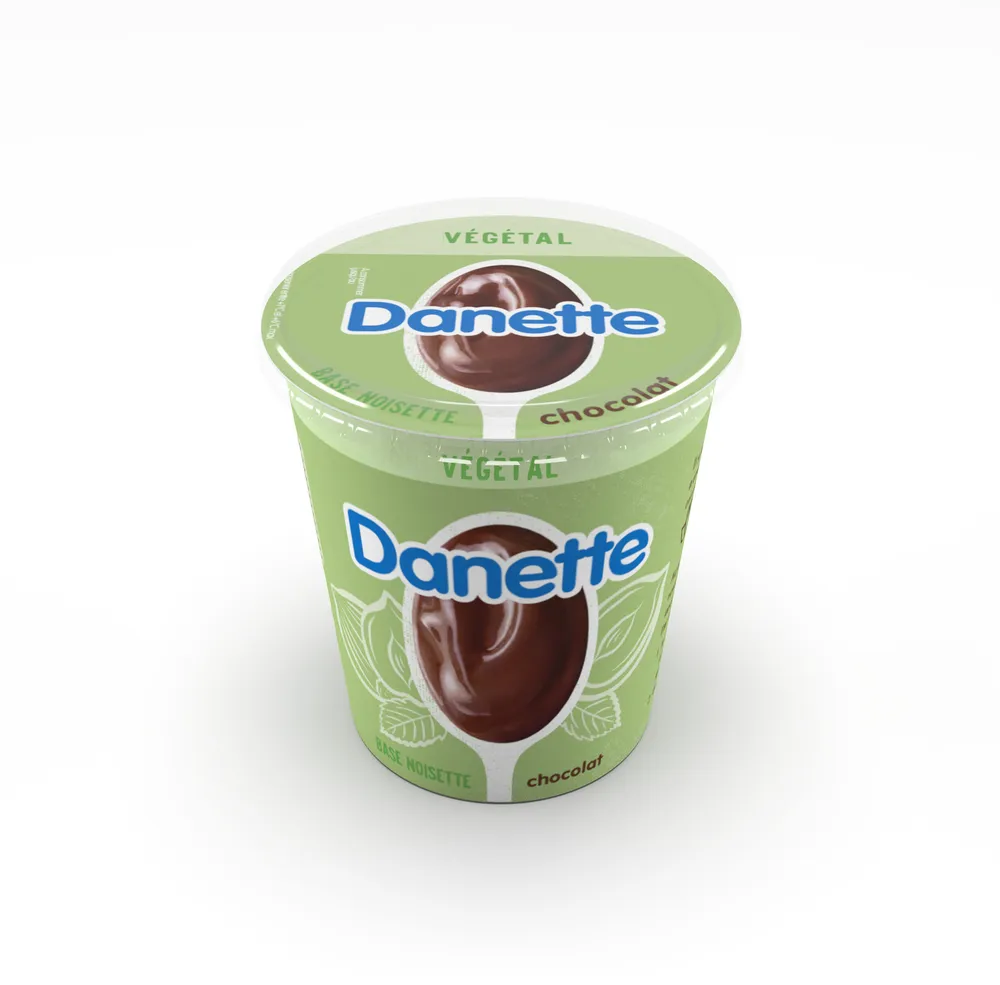 Danette creme dessert vegetale chocolat base noisette 400 g x 1