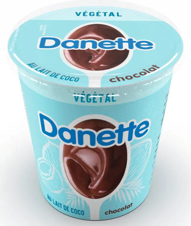 Danette creme dessert vegetale chocolat lait coco 400 g x 1
