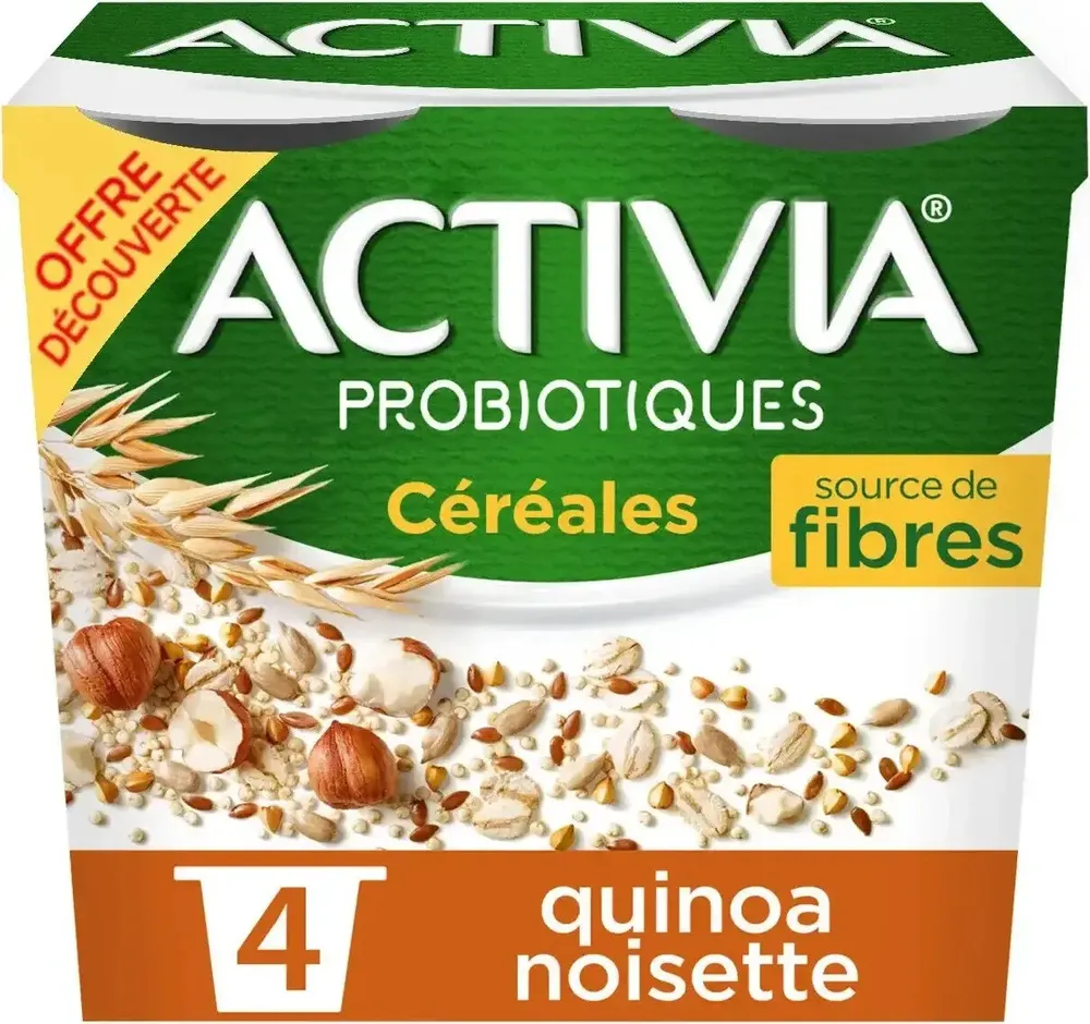 Probiotiques Céréales Quinoa Noisettes