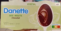 Danette base noisette chocolat