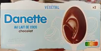 Danette au lait de coco chocolat