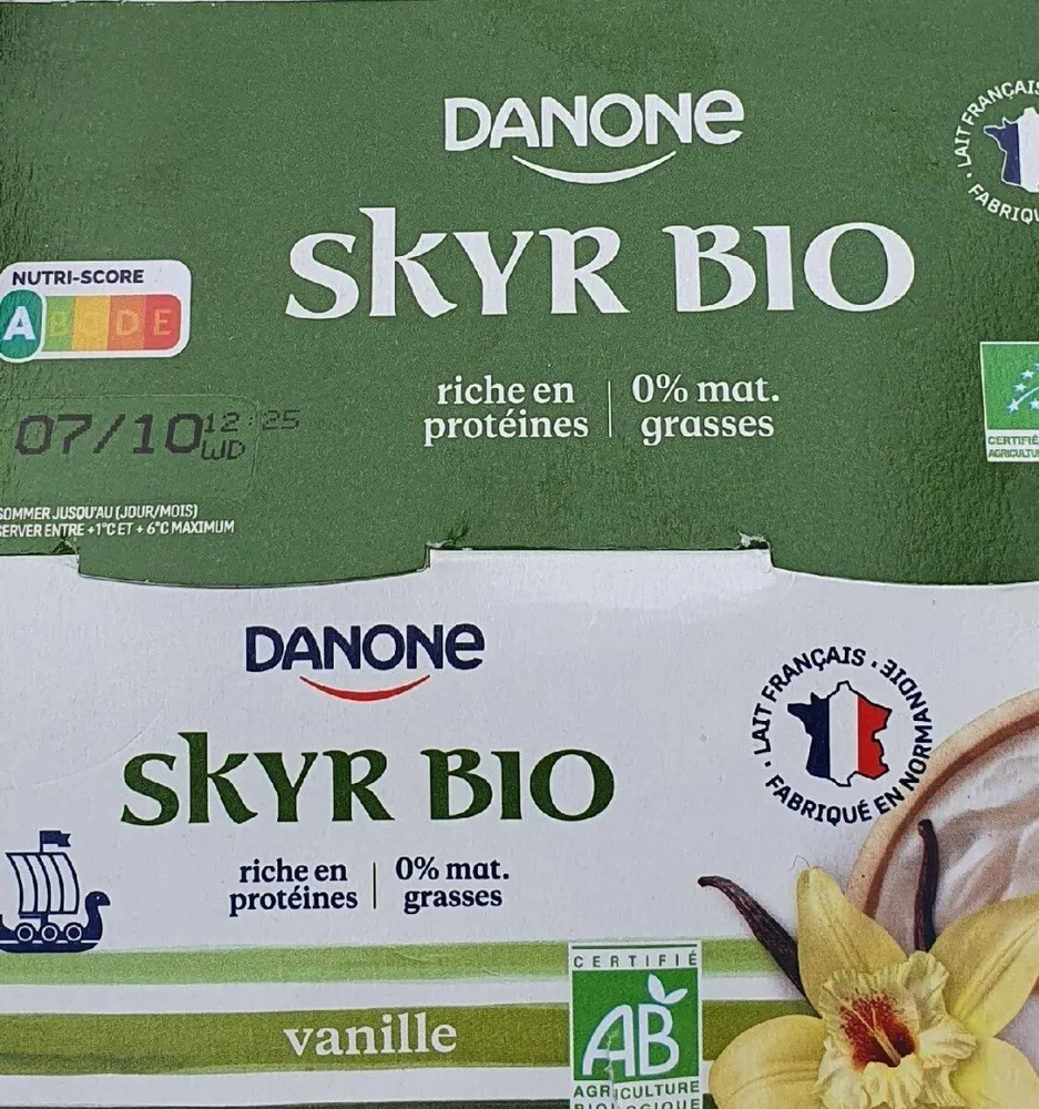 Skyr bio Vanille