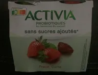 Activia probiotiques sans sucres ajoutés