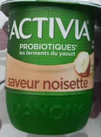 Activia saveur noisette