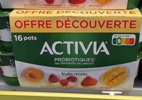 Activia fruits mixés