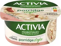 Porridge Style Pomme Cannelle