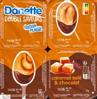 Danette double saveurs Caramel Salé & Chocolat