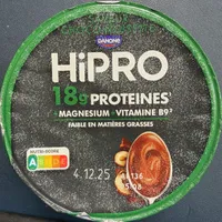 Crème dessert saveur chocolat noisette