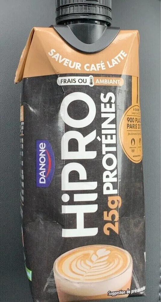 Hipro 25g protéines saveur café latté