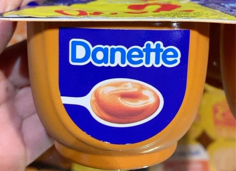 Danette saveur caramel salé
