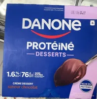 Protéine dessert Crème dessert saveur chocolat