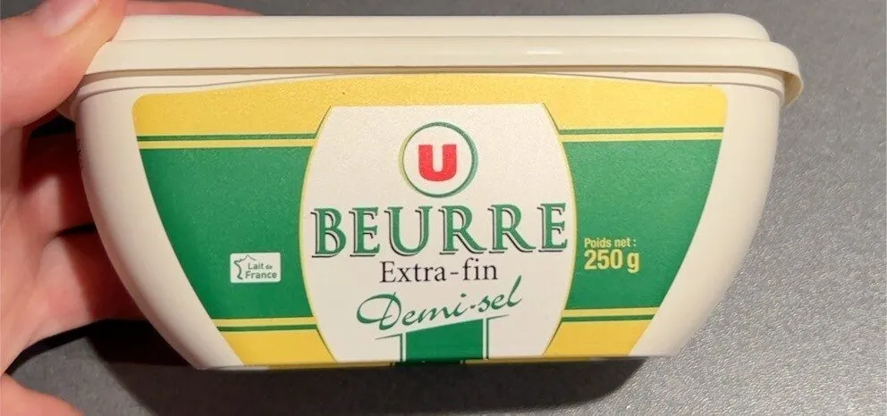 Beurre extra fin demi sel