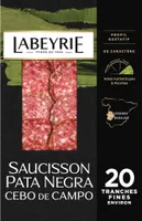 Saucisson Pata Negra - 20 tranches fines