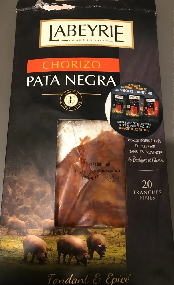 Chorizo pata negra