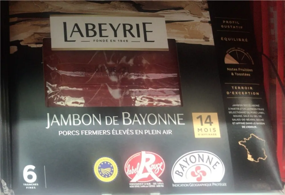 Jambon de bayonne