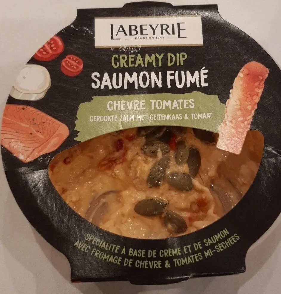 Cream dip saumon fumé