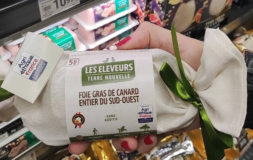 Foie gras de canard entier du sud ouest