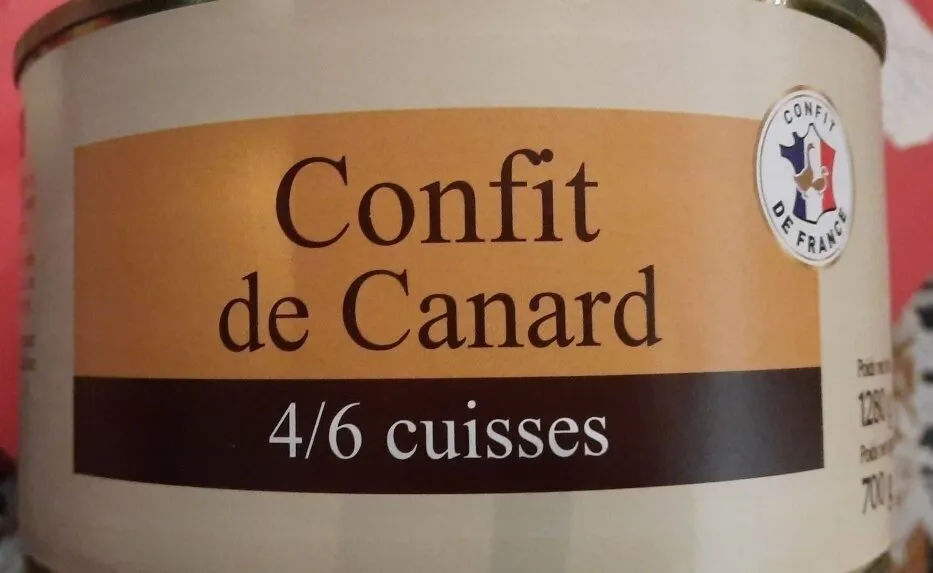 Confit de canard 4/6 cuisses