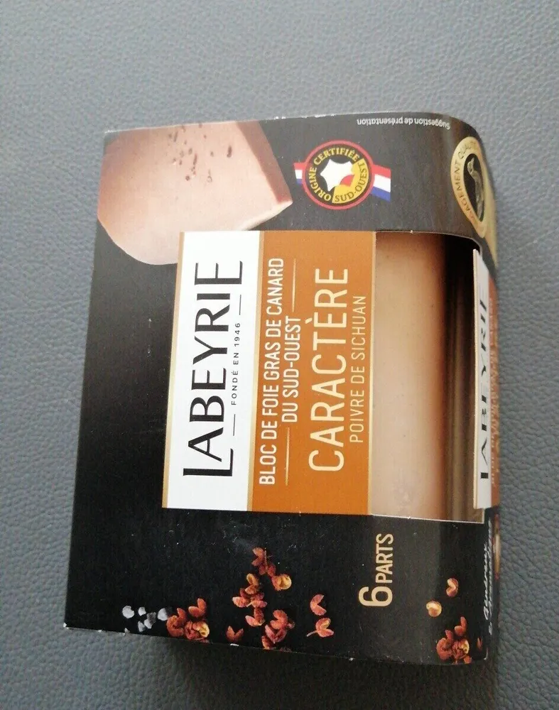 Bloc de foie gras de canard du sod ouest